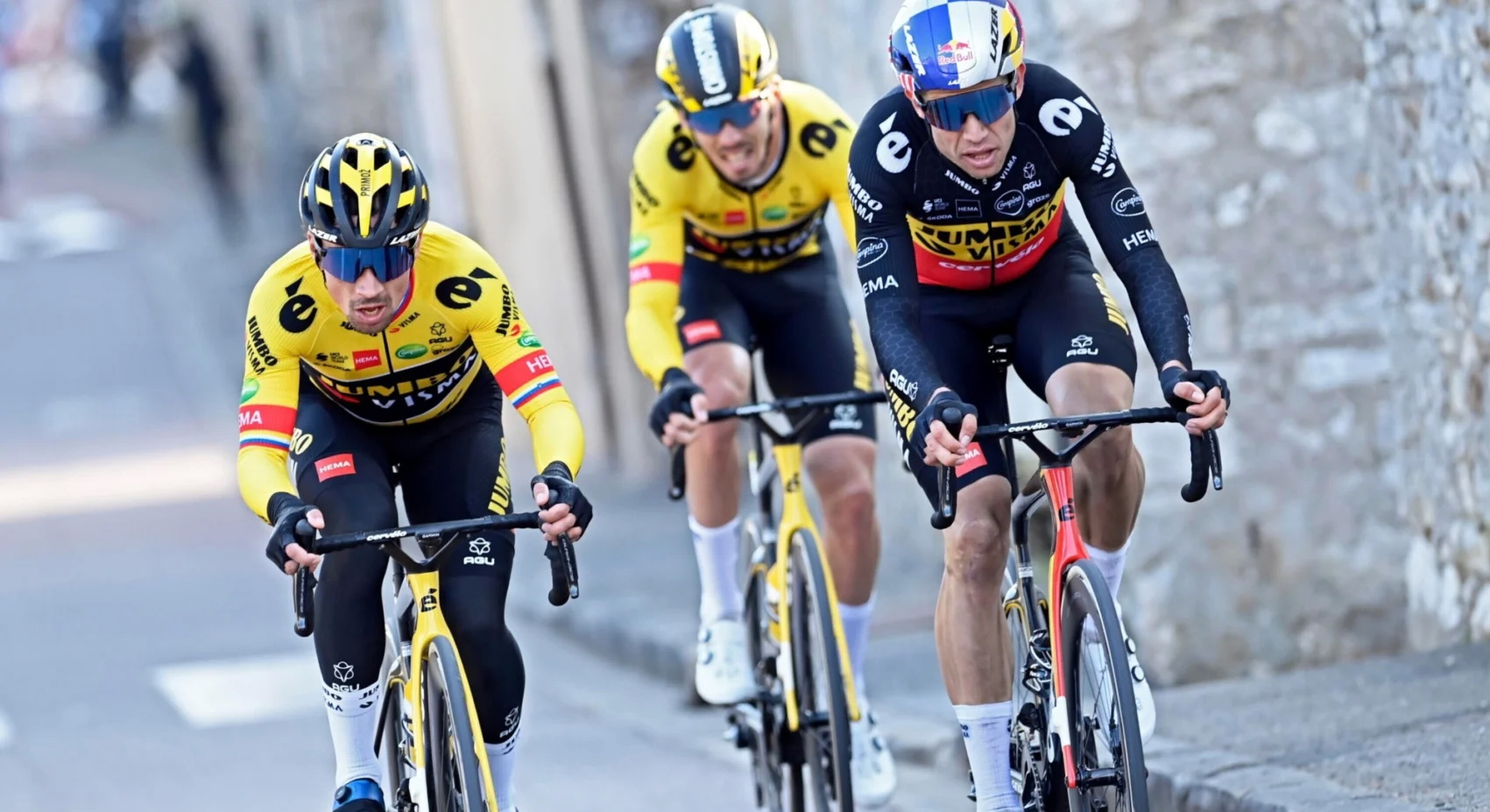 Trije mušketirji s Pariz-Nice, ki bodo dirkali na zmago tudi na Milano-San Remo.